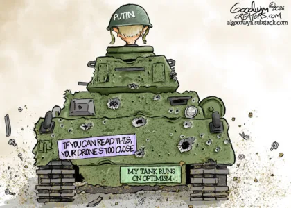 Editorial cartoon for Aug. 11, 2026
